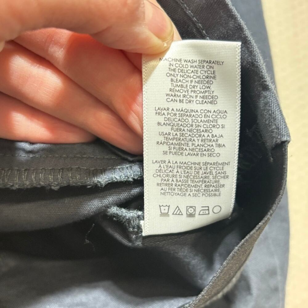 CAbi Women's Gray Twilight Asymmetrical Moto Zip Jacket #3023 Size Small - Picture 6 of 10